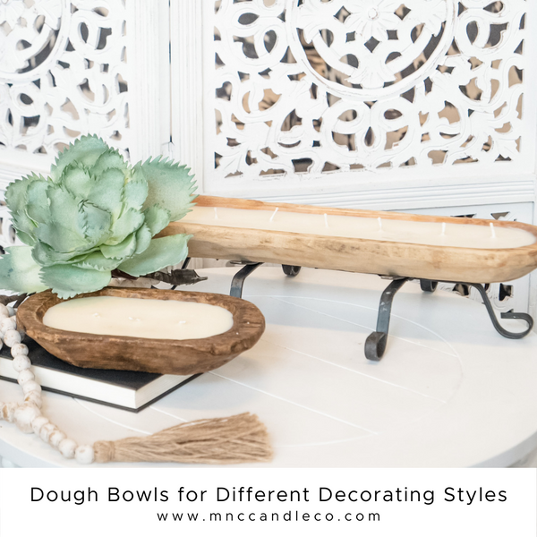 Dough Bowls for Different Decorating Styles
